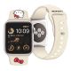 4. Hello Kitty Silicone Kitty Head strap for Apple Watch 38/40/41mm - beige
