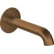 Washbasin and bathtub spout