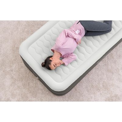 27. Bestway 69048 / 23 Air Mattress Single Mattress Gray, White Unisex