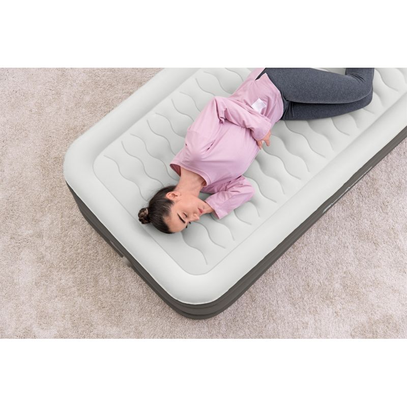 27. Bestway 69048 / 23 Air Mattress Single Mattress Gray, White Unisex