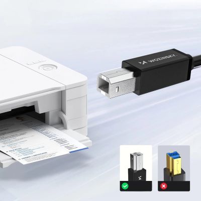 11. Wozinsky WKDDY1S USB-B - USB-C Cable 1m - Black