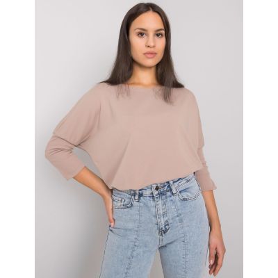 Blouse-RV-BZ-7362.19-dark beige (RV-BZ-7362.19)