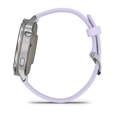 18. GARMIN Venu 4 41mm Gray Silver Periwinkle Smartwatch