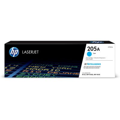 3. HP 205A original cyan LaserJet toner cartridge