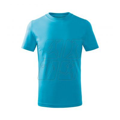 3. T-shirt Malfini Basic Free Jr MLI-F3844 turquoise