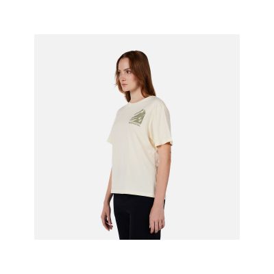 4. ROSSIGNOL W Waterfall Relax Tee Women's White