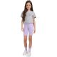 6. Girls' shorts 4F CAS F028 purple 4FJWSS26TSTIF028 51S