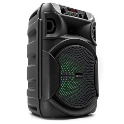 9. SQUEAK KARAOKE SPEAKER PULSETOWER BLUETOOTH 5.3, FM RADIO, MICROSD, AUX, USB SQ1006
