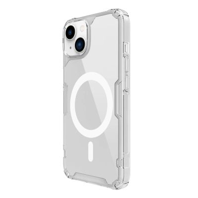3. Nillkin Nature Pro Magnetic Case for iPhone 14 Plus, magnetic MagSafe cover, transparent