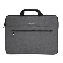 Wozinsky WTL-15 15.6" Laptop Bag with Handle and Metal Zipper - Gray