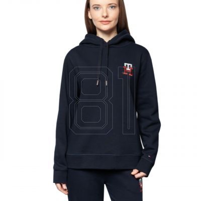 2. Tommy Hilfiger Reg Monogram W sweatshirt WW0WW37434 navy blue