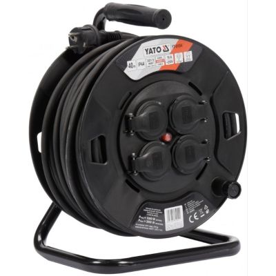 3. YATO CABLE REEL EXTENSION LEAD 40 m 3 x 1,5mm2 IP44 81054