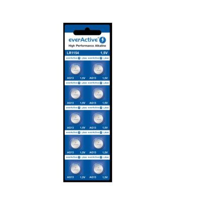 LR44 EVER batteries blister 10 pieces price per blister.