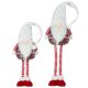 2. GNOME ON TELESCOPIC LEGS WHITE 80-115CM