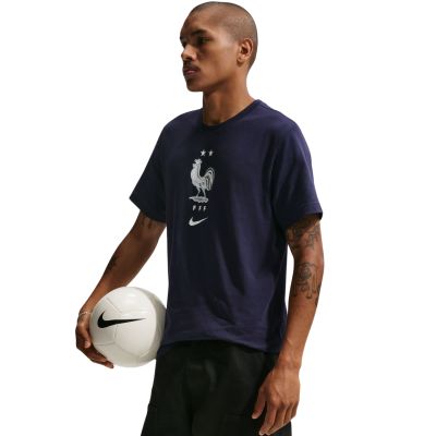 3. Nike FFF Soccer Men's T-Shirt Navy Blue IH2181 498