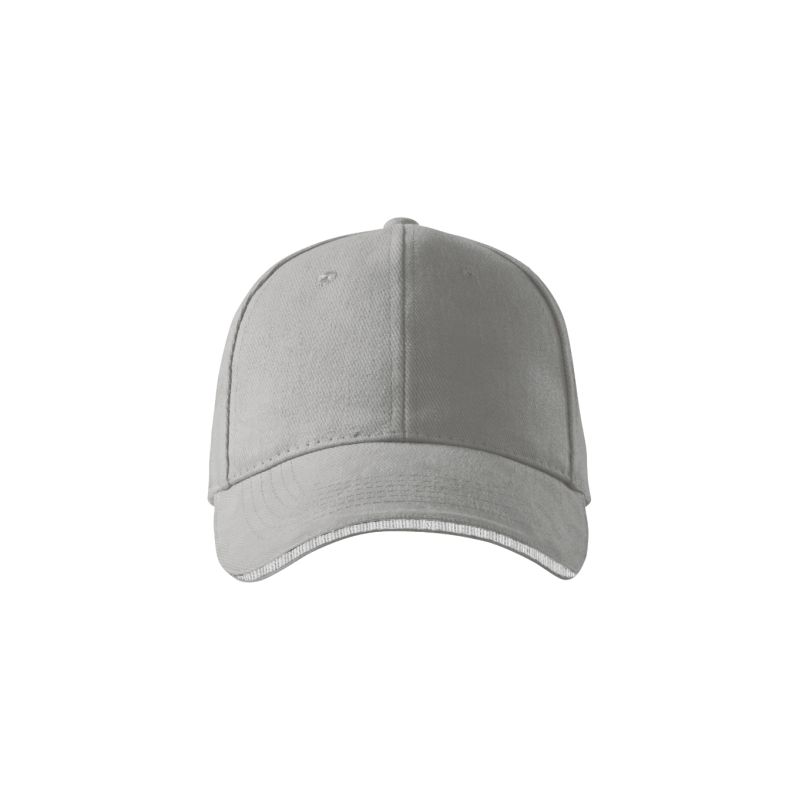 2. Unisex Sandwich Cap 6P (Light Gray)