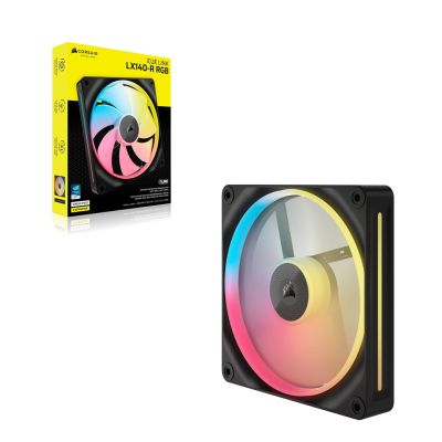 3. CORSAIR Lüfter 140*140*25 LX140-R RGB iCUE Link Single fan