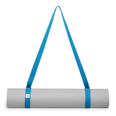 4. Gaiam Yoga Mat Strap Blue 61711BL