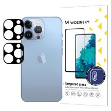 Wozinsky Full Camera Glass for iPhone 17, Black, Set of 2