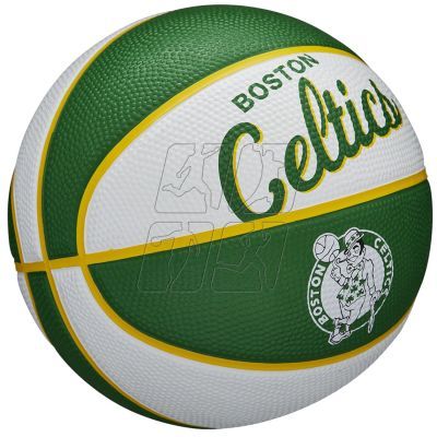 2. Wilson NBA Team Retro Boston Celtics Mini Ball WTB3200XBBOS