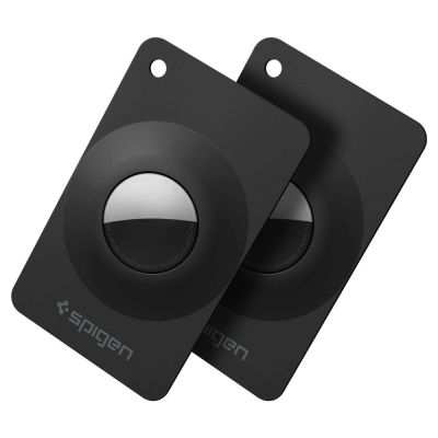 2. Spigen AirFit 2 2-Pack Case for Apple AirTag 1/2 - Black