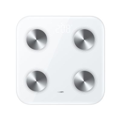 6. Huawei 55026228 Square White Electronic Personal Scale