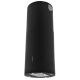 2. Cylindrical island hood AKPO WK-4 ISLA BALMERA BLACK (tube, mechanical control)