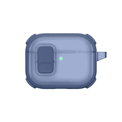 AmazingThing Titan Pro Mag Case Clear for AirPods Pro 3 - Blue