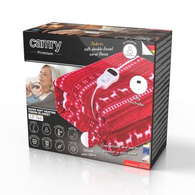 4. CAMRY CR 7441 Electric Blanket