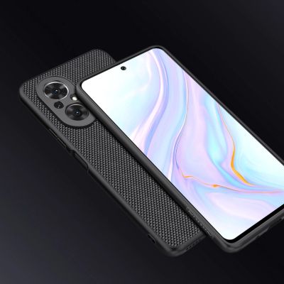 13. Nillkin Textured Case durable reinforced case with gel frame and nylon back for Honor 50 SE black
