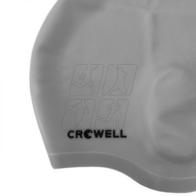 6. Swimming cap Crowell Ucho Bora silver col.4