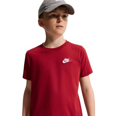 4. Nike Sportswear Kids T-Shirt Red FZ5177 608