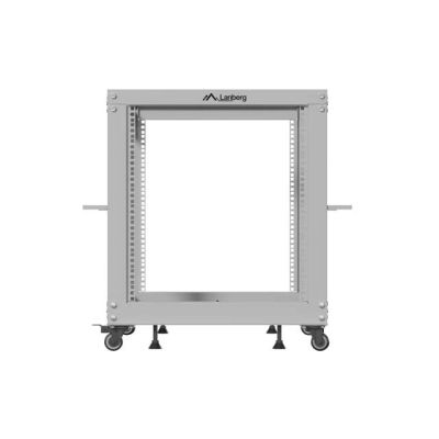 5. Open Rack 19'' 12U 600x600-1100 adjustable gray Lanberg