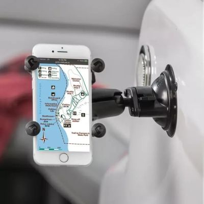 7. RAM Mount Twist-Lock™ Windshield/Dashboard Suction Cup with Size B Head RAM-B-224-1U