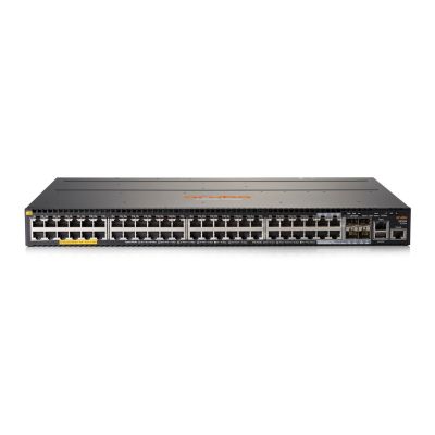 4. HPE Aruba Networking Aruba 2930M 48G PoE+ 1-Slot Managed L3 Gigabit Ethernet (10/100/1000) PoE Support 1U Gray