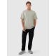 5. Men's oversize plain T-shirt 4F 4FWSS25TTSHM1961-44S