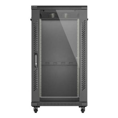 2. Lanberg FF01-6022-12B 22U Rack Freestanding Rack Black