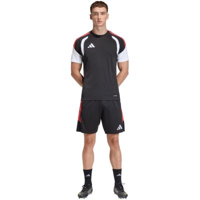 13. Men's adidas Tiro 26 League Training Shorts Black and Red JY9716