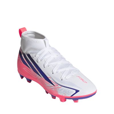 2. adidas F50 Hyperfast Club Mid FG/MG KJ0670 Kids' Soccer Shoes