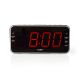 2. Nedis CLAR004BK Alarm Clock Digital Alarm Clock Black