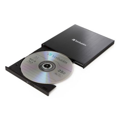 4. VERBATIM EXTERNAL BLU-RAY DRIVE X6 ULTRA HD 4K USB-C 3.1 43888