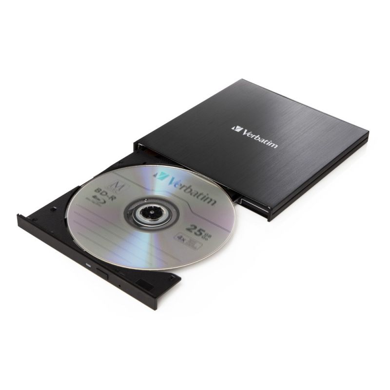 4. VERBATIM EXTERNAL BLU-RAY DRIVE X6 ULTRA HD 4K USB-C 3.1 43888