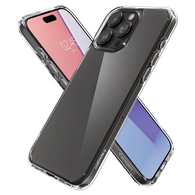 17. Spigen Ultra Hybrid Case for iPhone 15 Pro Max - Clear Matte