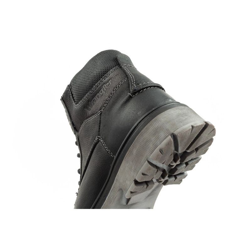 7. Wrangler Allan Mid men's boots, Chelsea boots, elegant leather, black