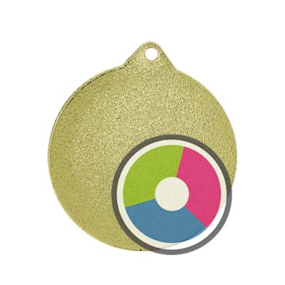 3. Medal with luxor jet print