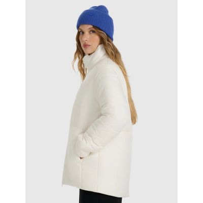 9. Women's Puffer Jacket with Synthetic Filling 4F 4FWAW25TDJAF583-12S