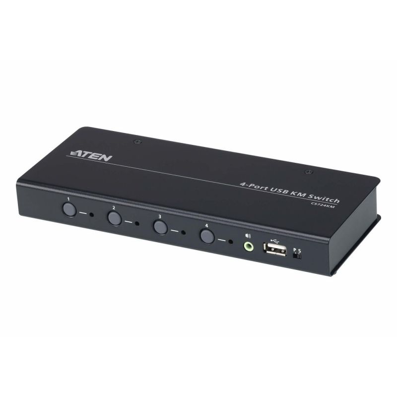 8. ATEN CS724KM-AT KVM Switch Black