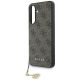 5. Guess 4G Charms Collection Case for Samsung Galaxy A56 - Brown