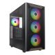 2. Montech XR wooden PC case, Midi-Tower, ATX, ARGB, tempered glass