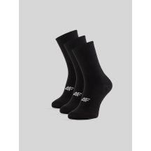 Men's long socks (3-pack) 4F 4FRMM00USOCM0956-20S